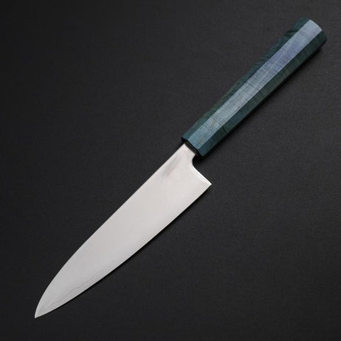 Petty SLD Mirror Coral Shore Handle 130mm-[Musashi]-[Japanese-Kitchen-Knives]