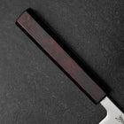 Petty SLD Mirror Red Urushi Handle 130mm-[Musashi]-[Japanese-Kitchen-Knives]