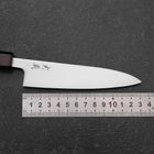 Petty SLD Mirror Red Urushi Handle 130mm-[Musashi]-[Japanese-Kitchen-Knives]