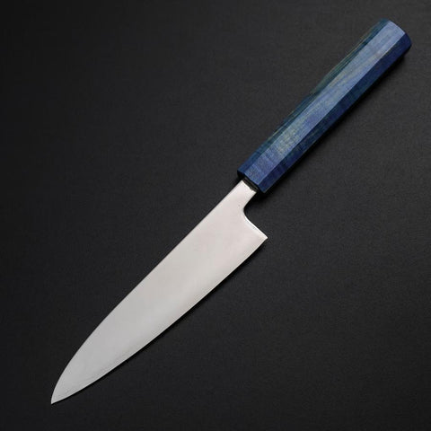 Petty SLD Mirror Shoreline Handle 130mm (5.1”)-[Musashi]-[Japanese-Kitchen-Knives]
