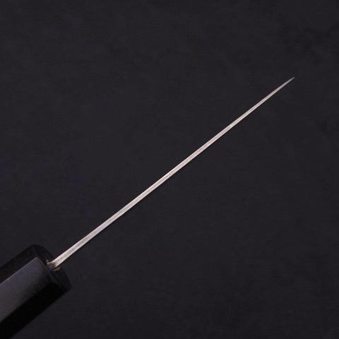 Petty SLD Wave Nickel Damascus Buffalo Ebony Handle 90mm (3.5”)-[Musashi]-[Japanese-Kitchen-Knives]
