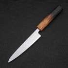 Petty SLD Wave Nickel Damascus Yaki Urushi Handle 135mm (5.3”)-[Musashi]-[Japanese-Kitchen-Knives]