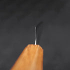 Petty SLD Wave Nickel Damascus Yaki Urushi Handle 135mm (5.3”)-[Musashi]-[Japanese-Kitchen-Knives]