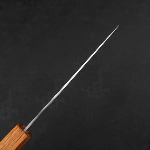 Petty SLD Wave Nickel Damascus Yaki Urushi Handle 135mm (5.3”)-[Musashi]-[Japanese-Kitchen-Knives]