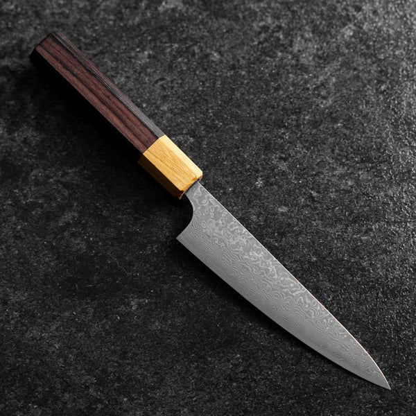 牛刀 VG-10 ダマスカス 紫檀柄 180mm – MUSASHI