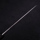 Petty Silver Steel #3 Damascus Buffalo Ebony Handle 150mm (5.9”)-[Musashi]-[Japanese-Kitchen-Knives]