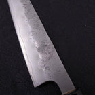 Petty Silver Steel #3 Nashiji Buffalo Magnolia Handle 135mm (5.3”)-[Musashi]-[Japanese-Kitchen-Knives]