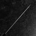 Petty Silver Steel #3 Nashiji Buffalo Walnut Handle 150mm (5.9”)-[Musashi]-[Japanese-Kitchen-Knives]