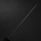 Petty Silver Steel #3 Nashiji Double Buffalo Capped Magnolia Handle 135mm-[Musashi]-[Japanese-Kitchen-Knives]