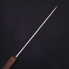 Petty Silver Steel #3 Nashiji Sumi Urushi Handle 135mm (5.3”)-[Musashi]-[Japanese-Kitchen-Knives]