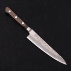 Petty Silver Steel #3 Nashiji Western Handle 135mm (5.3”)-[Musashi]-[Japanese-Kitchen-Knives]