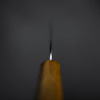 Petty Silver Steel #3 Nashiji Yaki Urushi Handle 135mm-[Musashi]-[Japanese-Kitchen-Knives]