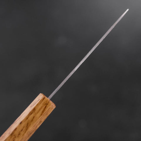Petty Silver Steel #3 Nashiji Yaki Urushi Handle 85mm (3.3”)-[Musashi]-[Japanese-Kitchen-Knives]