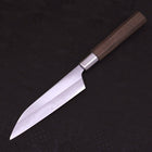 Petty Silver Steel #3 Walnut Karakusa Handle 135mm (5.3”)-[Musashi]-[Japanese-Kitchen-Knives]