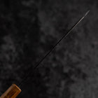 Petty Stainless Clad AUS-8 Kurouchi Tsuchime Yaki Urushi Handle 155mm-[Musashi]-[Japanese-Kitchen-Knives]