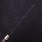 Petty Stainless Clad Blue Super Kurouchi Tsuchime Western Handle 150mm (5.9”)-[Musashi]-[Japanese-Kitchen-Knives]