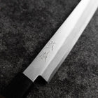 Petty Stainless Clad Blue Super Polished Shitan Handle 150mm (5.9”)-[Musashi]-[Japanese-Kitchen-Knives]