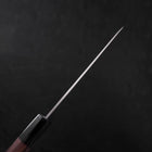 Petty Stainless Clad Blue Super Polished Shitan Handle 150mm (5.9”)-[Musashi]-[Japanese-Kitchen-Knives]