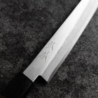 Petty Stainless Clad Blue Super Polished Shitan Handle 150mm-[Musashi]-[Japanese-Kitchen-Knives]