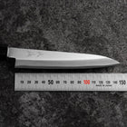Petty Stainless Clad Blue Super Polished Shitan Handle 150mm-[Musashi]-[Japanese-Kitchen-Knives]