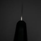 Petty Stainless Clad Blue Super Tsuchime Buffalo Ebony Handle 135mm (5.3”)-[Musashi]-[Japanese-Kitchen-Knives]