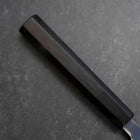 Petty V-Toku 2 Kurouchi Damascus Buffalo Ebony Handle 145mm (5.7”)-[Musashi]-[Japanese-Kitchen-Knives]