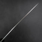 Petty VG-1 Polished Western Black Handle 145mm (Tsuba-nashi) (5.7”)-[Musashi]-[Japanese-Kitchen-Knives]