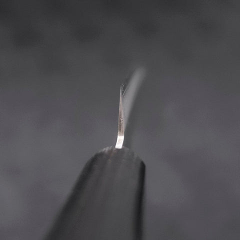 Petty VG-1 Polished Western Black Handle 150mm (5.9”)-[Musashi]-[Japanese-Kitchen-Knives]