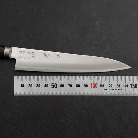 Petty VG-1 Polished Western Copper Inlay Handle 150mm (5.9”)-[Musashi]-[Japanese-Kitchen-Knives]