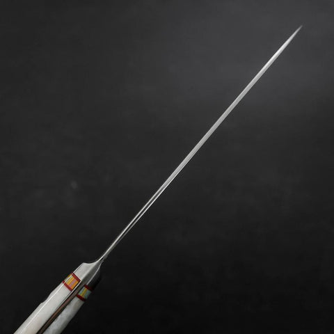 Petty VG-10 Damascus Artificial Stone Rainbow Handle 150mm (5.9”)-[Musashi]-[Japanese-Kitchen-Knives]