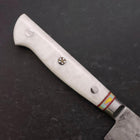 Petty VG-10 Damascus Artificial Stone Rainbow Handle 150mm (5.9”)-[Musashi]-[Japanese-Kitchen-Knives]