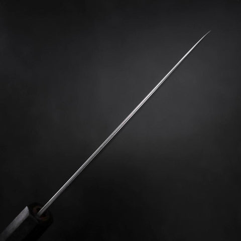Petty VG-10 Damascus Ashwood Handle 130mm (5.1”)-[Musashi]-[Japanese-Kitchen-Knives]