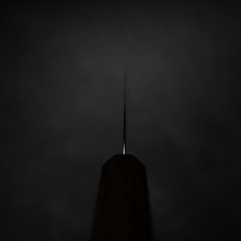 Petty VG-10 Damascus Ashwood Handle 130mm-[Musashi]-[Japanese-Kitchen-Knives]