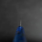 Petty VG-10 Damascus Blue Birch Handle 150mm (5.9”)-[Musashi]-[Japanese-Kitchen-Knives]