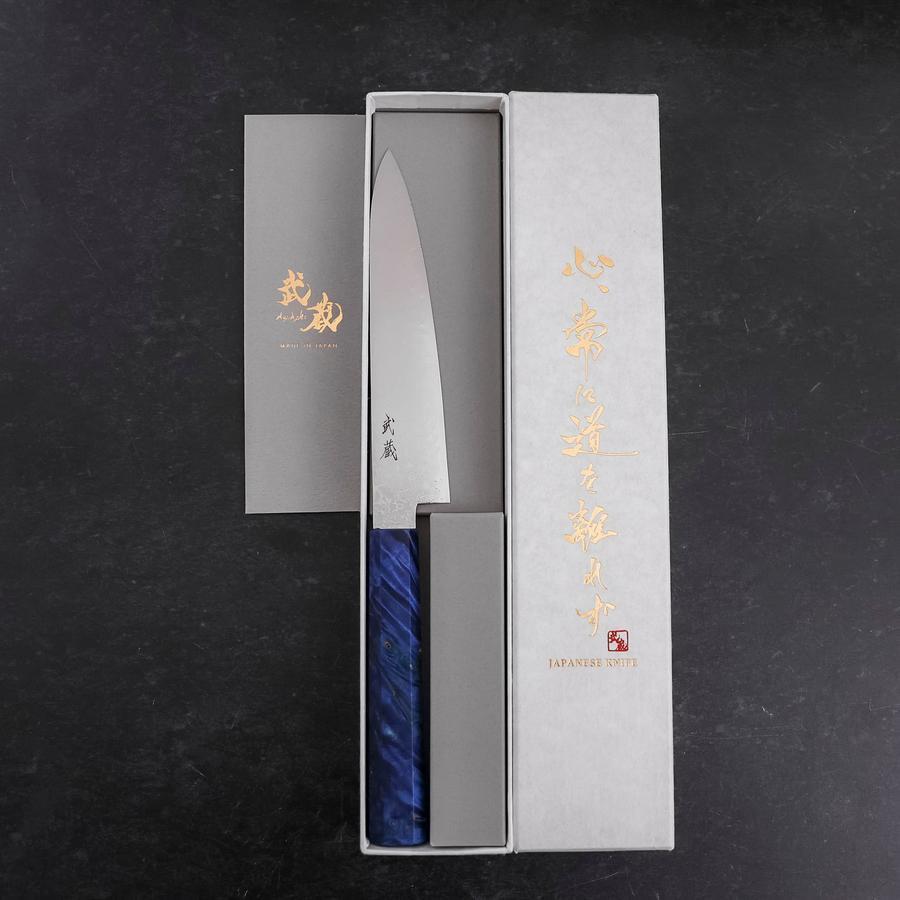 ペティ VG-10 ダマスカス 墨漆柄 135mm – MUSASHI