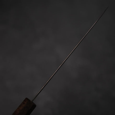 Petty VG-10 Damascus Brown Birch Handle 135mm-[Musashi]-[Japanese-Kitchen-Knives]