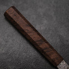 Petty VG-10 Damascus Brown Birch Handle 135mm-[Musashi]-[Japanese-Kitchen-Knives]