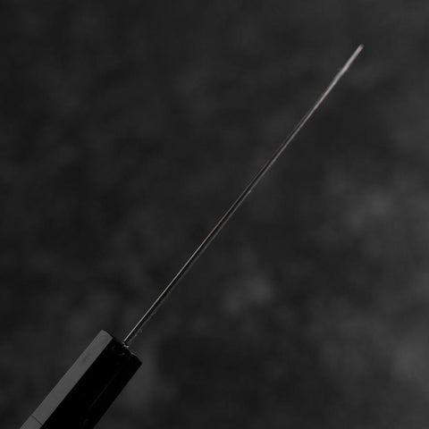 Petty VG-10 Damascus Buffalo Ebony Handle 100mm-[Musashi]-[Japanese-Kitchen-Knives]