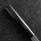 Petty VG-10 Damascus Buffalo Ebony Handle 120mm (4.7”)-[Musashi]-[Japanese-Kitchen-Knives]