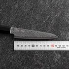Petty VG-10 Damascus Buffalo Ebony Handle 120mm-[Musashi]-[Japanese-Kitchen-Knives]