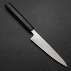 Petty VG-10 Damascus Buffalo Ebony Handle 140mm (5.5”)-[Musashi]-[Japanese-Kitchen-Knives]
