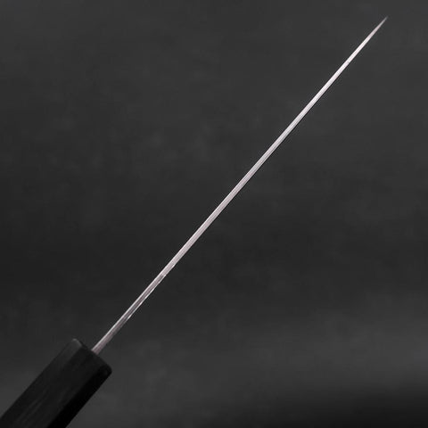 Petty VG-10 Damascus Dark Blue Urushi Handle 140mm (5.5”)-[Musashi]-[Japanese-Kitchen-Knives]