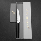 Petty VG-10 Damascus Ebony Handle 120mm-[Musashi]-[Japanese-Kitchen-Knives]