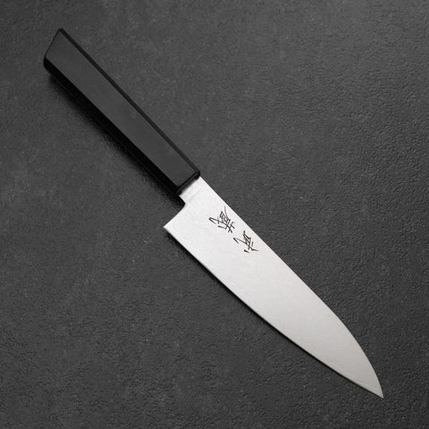 Petty VG-10 Damascus Pakka Handle 135mm (5.3”)-[Musashi]-[Japanese-Kitchen-Knives]