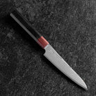 Petty VG-10 Damascus Shitan Ebony Handle 130mm-[Musashi]-[Japanese-Kitchen-Knives]