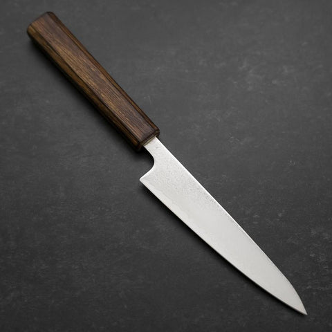 Petty VG-10 Damascus Sumi Urushi Handle 140mm (5.5”)-[Musashi]-[Japanese-Kitchen-Knives]