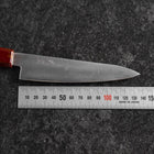Petty VG-10 Damascus Yamanaka Red Urushi Handle 135mm-[Musashi]-[Japanese-Kitchen-Knives]