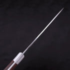 Petty VG-10 Mirror Tsuchime Damascus Mahogany Handle 135mm (5.3”)-[Musashi]-[Japanese-Kitchen-Knives]