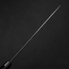 Petty VG-10 Mirror Tsuchime Damascus Western Black Handle 135mm (5.3”)-[Musashi]-[Japanese-Kitchen-Knives]