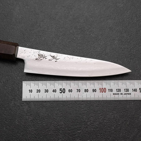 Petty VG-10 Nashiji Wenge Handle 135mm (5.3”)-[Musashi]-[Japanese-Kitchen-Knives]